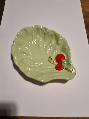 Buy Vintage Carltonware Leaf Green Dish • 8£