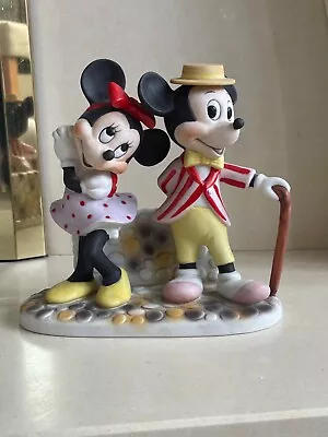 Buy Disneyland Florida Ceramic Figurine Ornament - Mickey & Minnie Mouse • 9.99£