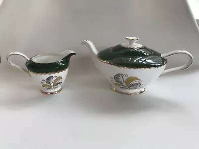 Buy Vintage Royal Standard Chateau Pattern Tea Pot And Jug In Vgc • 19.99£