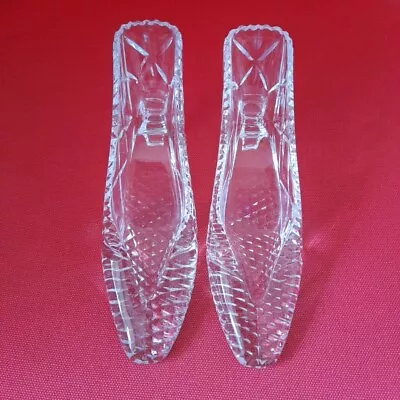 Buy Pair Of Cinderella Cut Glass Slippers Trinkets • 5£