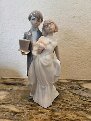 Buy Vintage Lladro Wedding Bells 06164 Figurine With Box Excellent Condition • 27.96£