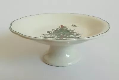 Buy Spode Christmas Tree Footed Candy Dish NEW BOXED • 31£
