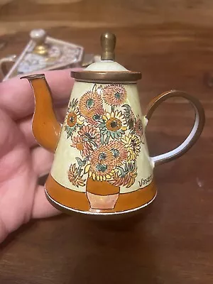 Buy Kelvin Chen Mini Teapot SUNFLOWERS And Other Small China Teapot • 9.99£