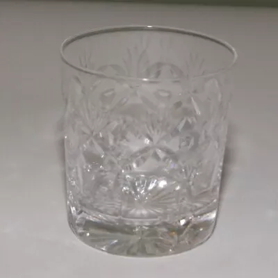 Buy Crystal Cut Glass Whiskey Tumbler Glass • 4.99£