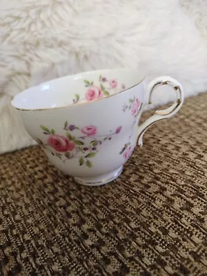 Buy Vintage Melba Fine Bone China Teacup No Saucer Rose Pattern  • 13.41£