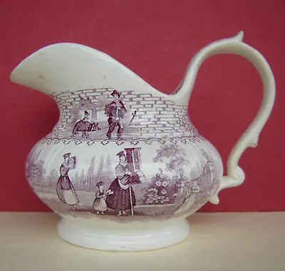 Buy Smith Pearlware Jug Buy A Broom C1840 • 32£