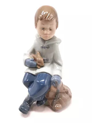 Buy Lladro Daisa Boy With Rabbit Figurine (No 8) T2350 C3792 • 9.99£