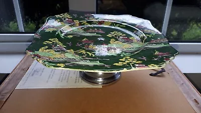Buy Jw & Co Staffordshire Royal Winton CAKE STAND Vgc • 9.99£