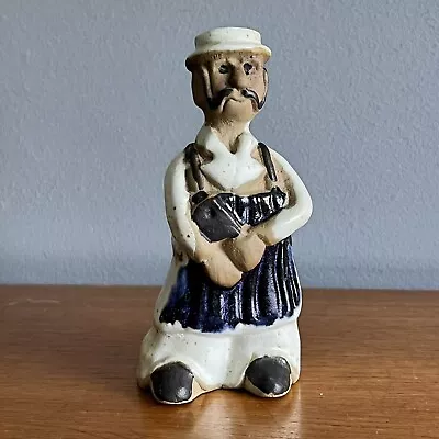 Buy Vintage Tremar Pottery Figure Shopkeeper Butcher • 8£