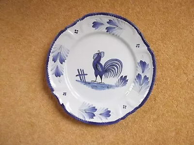 Buy Vintage HENRIOT QUIMPER DECORATIVE PLATE • 9.99£