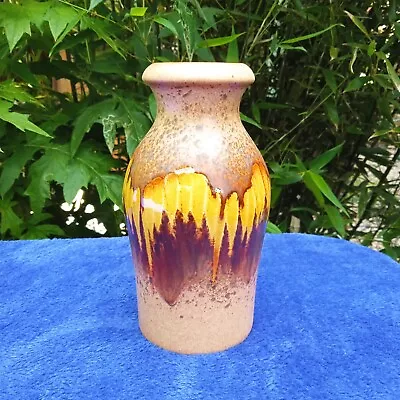 Buy West German Vintage Vase Scheurich Keramik 523-18 Ceramic Pottery. • 32£
