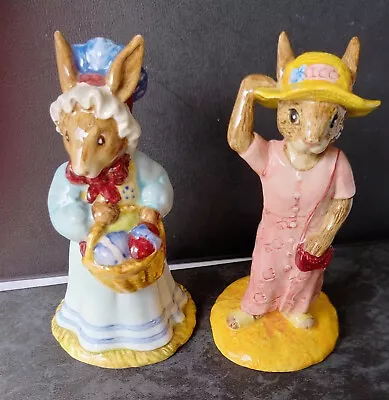 Buy Royal Doulton, Mrs-bunntkins-db19--and Sightseer Bunnykins-db215 • 11.99£