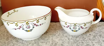 Buy Hammersley China Vintage Milk Jug & Slop Bowl • 2.49£