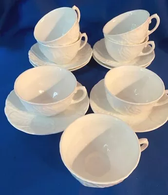 Buy Coalport Countryware. Vintage Bone China. White-Leaf Cups & Saucers. FREE Post • 10£