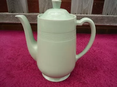 Buy Vintage 1950s Woods Ware ' Beryl ' Green Coffee Pot Excellent Condition. • 16£