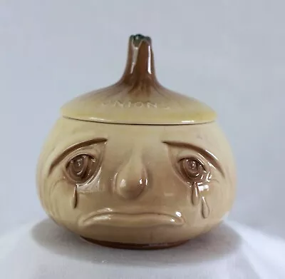 Buy SylvaC Onion Crying Small Face Pot 4756 10.5cm, VGC, Rare Size, Vintage Facepot • 12£