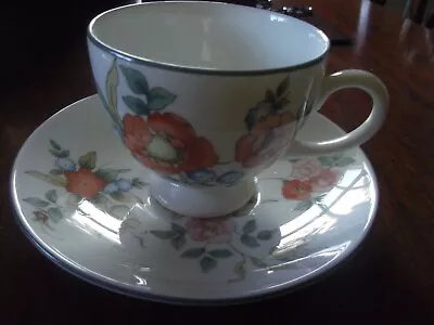 Buy WEDGWOOD Bone China “Philippa” Pattern - CUP And SAUCER - 1991 Never Been Used • 3.90£