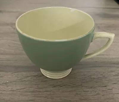 Buy Minton Green Solaro Ware John Wadsworth Tea Cup • 15£