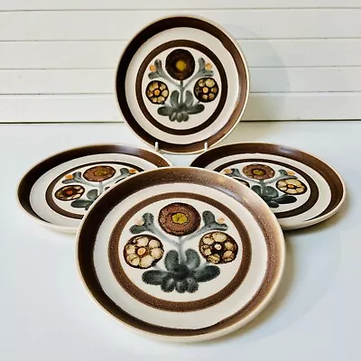 Buy Vintage Denby Langley Mayflower Side Plates X 4. 16.5cm. 1960s 1970s • 18£