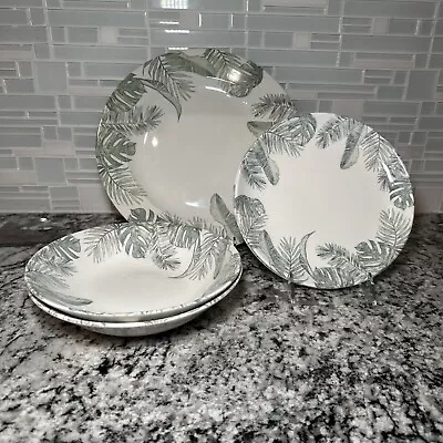 Buy Queen’s By Churchill Eden 6 Piece Leaf Dinner Set • 121.14£