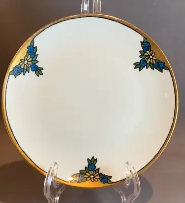 Buy Antique Thomas Bavaria Porcelain China Art Deco Gold Metallic Rimmed 7” Plate • 21.39£