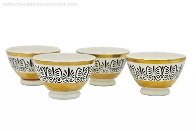 Buy Superb Set Vintage 1955 Italian Ceramics Piero Fornasetti 4 Appetiser Bowls • 345£