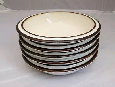Buy Vintage Denby Madrigal Stoneware Bowls X 5 Soup Cereal Bowls  • 13.99£