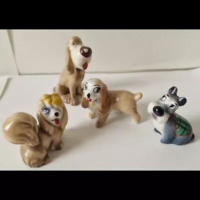 Buy Wade Lady And The Tramp Dog Figures Jock , Lady , Trusty & Peg Ornaments  • 19.99£