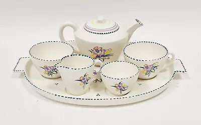 Buy Poole Pottery Traditional Ware Tea Set & Tray • 50£