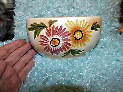 Buy Rare Vintage Sylvac 4171 Small Oval Planter Vase Daisy / Marigolds • 20£