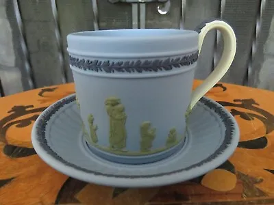 Buy Lord Wedgwood Collection Four-color Jasperware Lady Templeton Tea Cup Saucer Set • 675.64£
