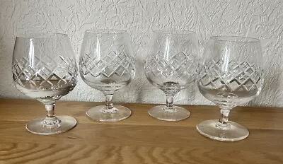 Buy STUART - Crystal - Brandy Glasses X 4 • 39.50£