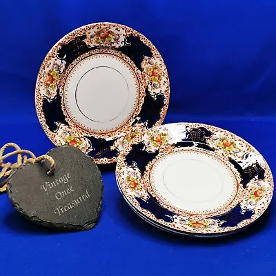 Buy SALISBURY CROWN CHINA * 4 X Dessert Plates (18cm) Vintage 1930s Pattern 2207 GC • 10£