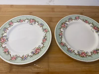 Buy Vintage Paragon Fine Bone China 'Rosalia' 2 X Side Plates Exc Cond • 11.99£