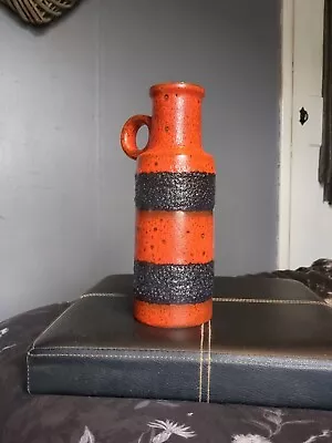 Buy VintageWest German Scheurich Fat Lava Vase 401-28 • 55£