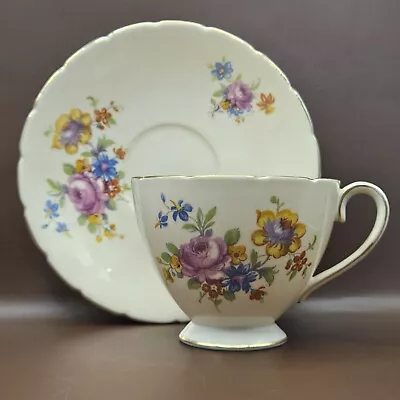 Buy Vintage Collingwood's Fine Bone China Tea Cup & Saucer Set • 18£