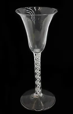 Buy English Georgian Air Twist Glass Wine Glass Goblet, 18th Century • 237.64£