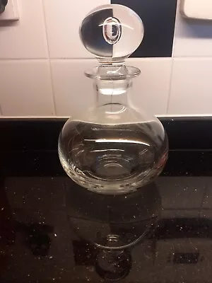 Buy Dartington Glass/Crystal Admiral Ships Heavy Decanter • 25£