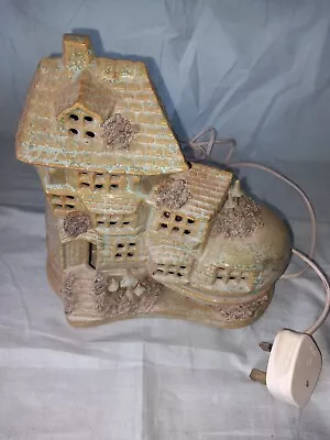 Buy Pixie Workshop Cornwall Studio Pottery  Lamp-Fairy Boot-Not Working • 21£