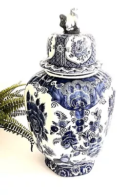 Buy ROYAL De Porceleyne Fles, Delft - Vase - Ceramic In Large Shape Excellent Condition • 151.75£