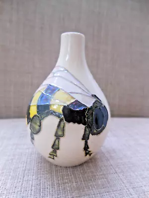Buy Dennis Chinaworks Rare Small  Lustre Wings Bumble Bee Vase 3.1/4  High • 85£