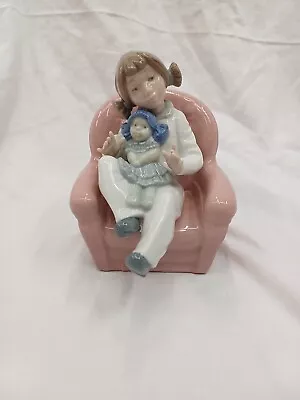 Buy Nao By Lladro, When I Grow Up Figurine, No. 1166, Girl With Doll, Used, Ornament • 25£