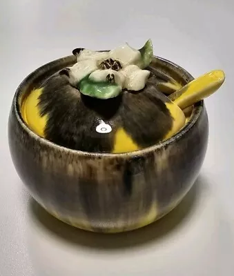 Buy INEKE Canada Pottery Honey Pot Drip Glaze, 1960s, Superb, No Damage!  • 9.99£