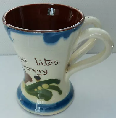 Buy ROYAL WATCOMBE Vintage Cup Torquay Ware Devon Pottery Retro Cherry Motto 8 Cm H • 5.95£