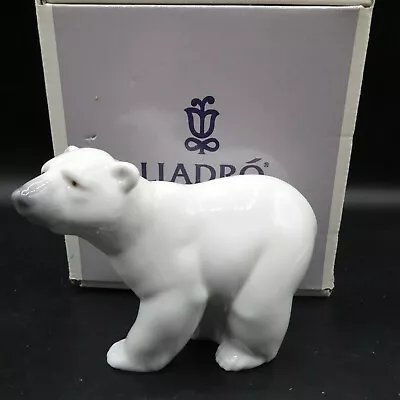 Buy Lladro Figurine 1207 Polar Bear Standing Perfect In Original Box • 69.99£