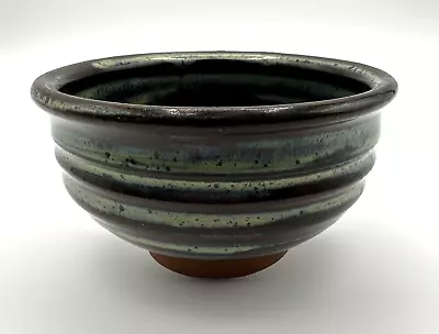 Buy Hand Thrown Studio Pottery Stoneware Glazed Sugar Bowl - 7 (H) X 10 (Diam)cm • 13.95£