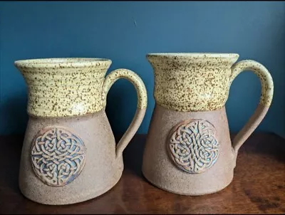 Buy Vintage Northumberland Craft Pottery Tankards Cups • 10£