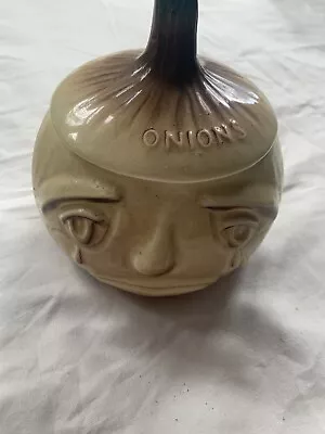 Buy Sylvac Onion Face Pot Number 4756 - Unusual Vintage Facepot With Original Label • 20£