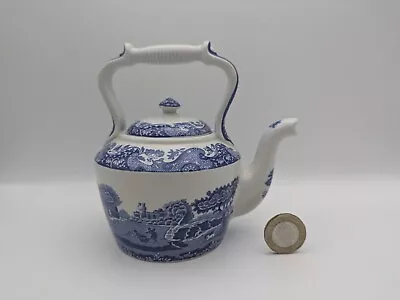 Buy Spode Italian Blue And White Miniature Teapot / Kettle • 19.95£