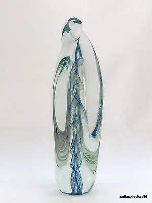 Buy Tall Studio Art Glass  Prism  Series Sculpture / Paperweight By Steve V Adams • 83.09£